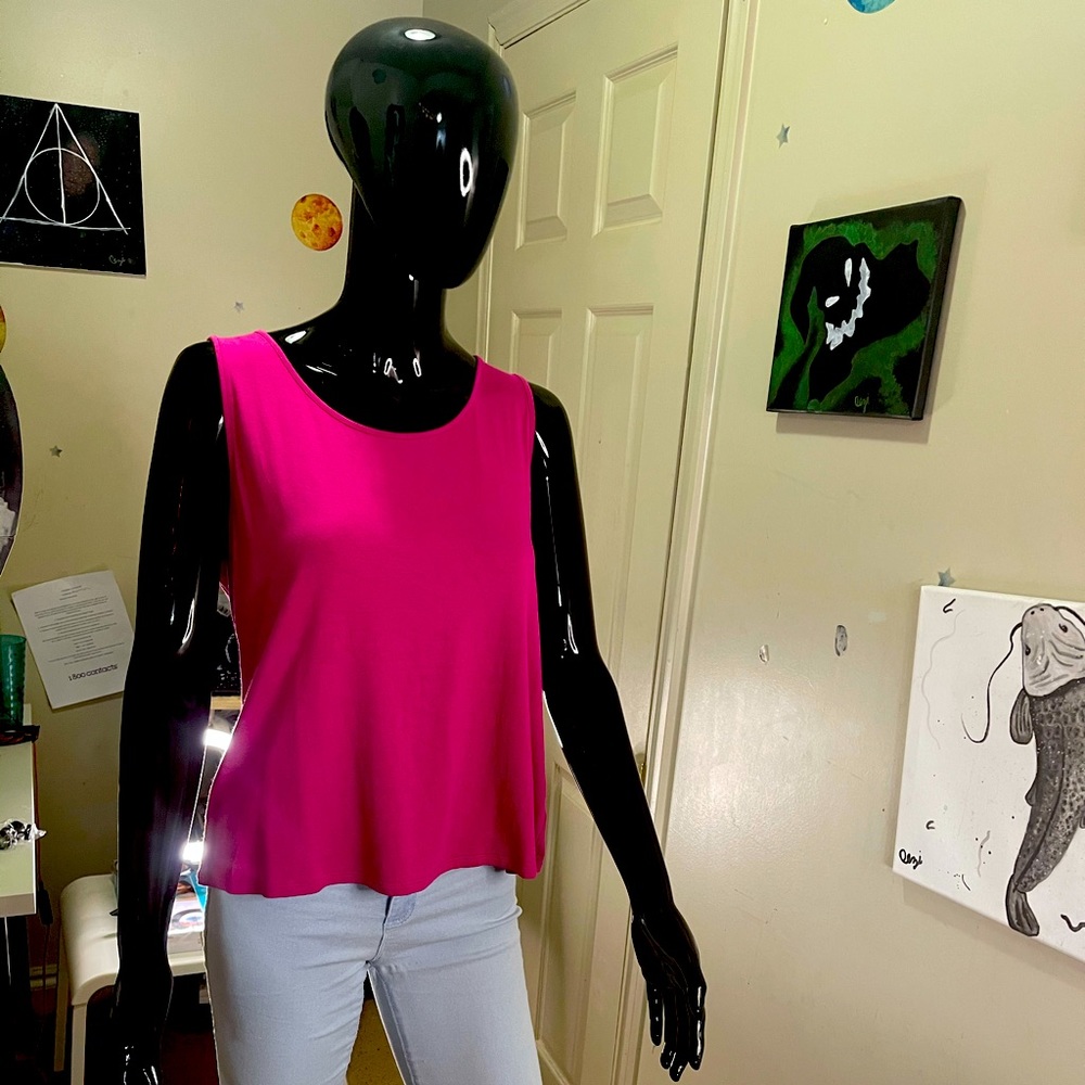 J. Jill Basic Pink Tank